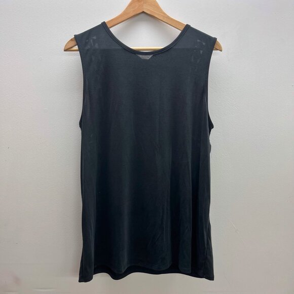 Free People Sun & Shadow Modal Tank | Braided Detail | Size M - Picture 2 of 6